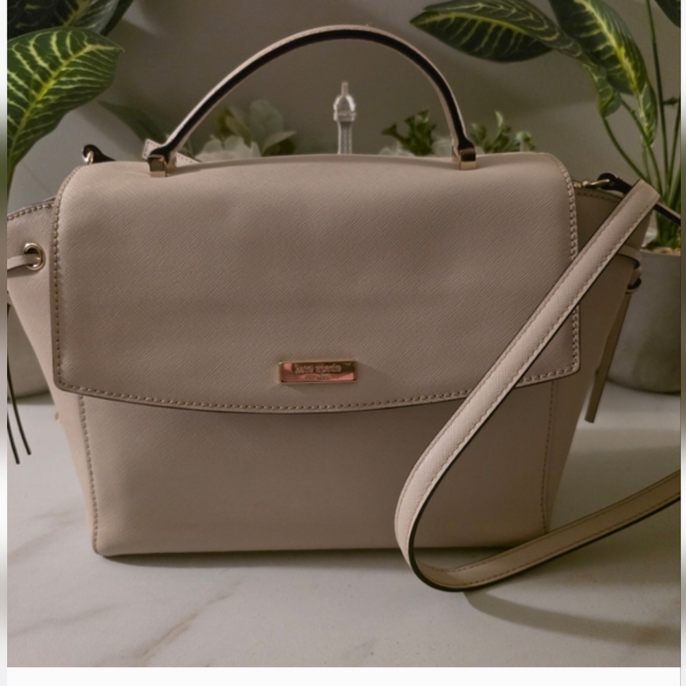 Kate Spade Cream Satchel Bag